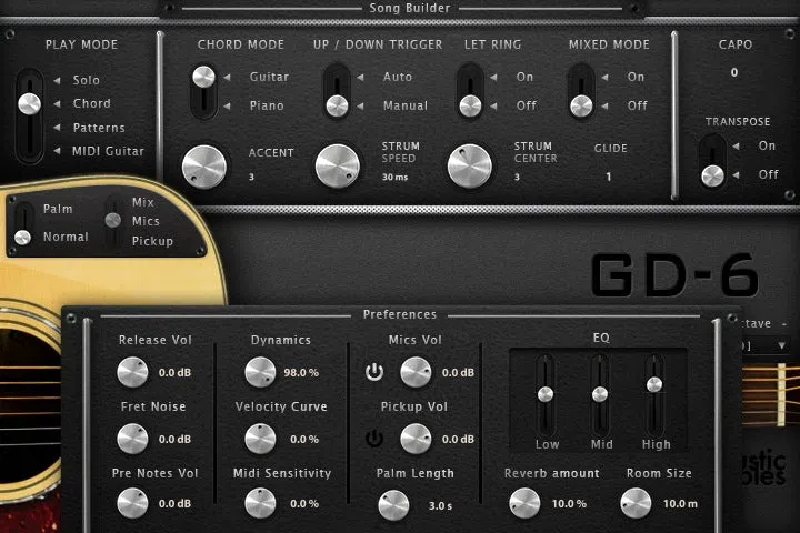 Acousticsamples GD-6 Acoustic Guitar - Image 5