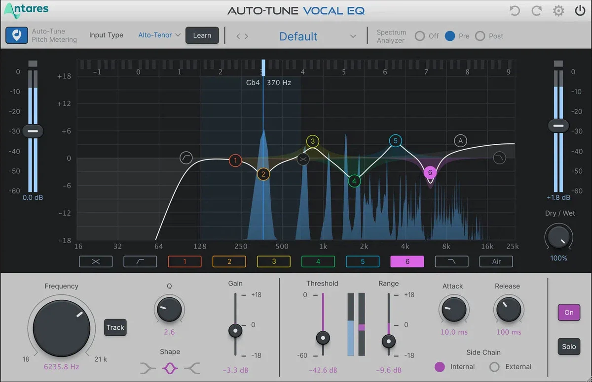 Antares AutoTune Vocal EQ - Image 3