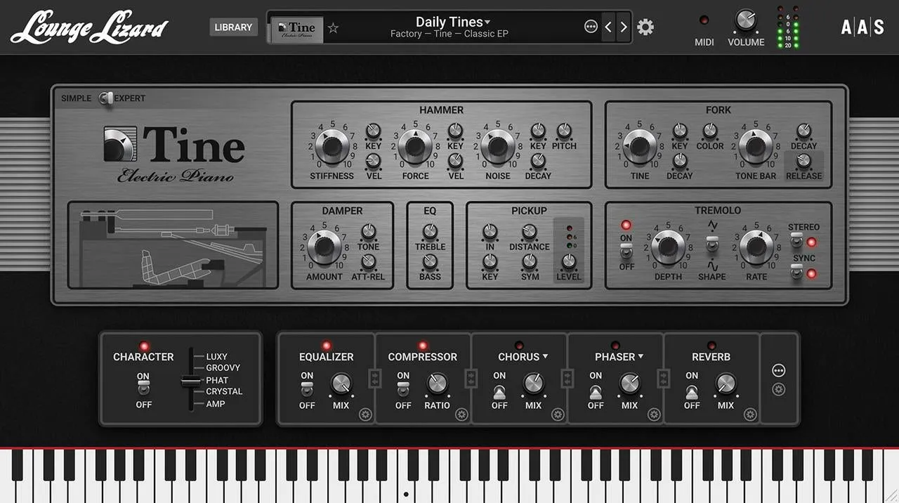 Applied Acoustics Lounge Lizard EP-5 Upgrade from EP-4 - Image 3