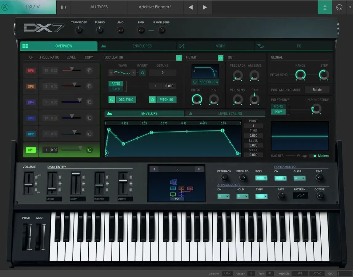 Arturia DX7 V