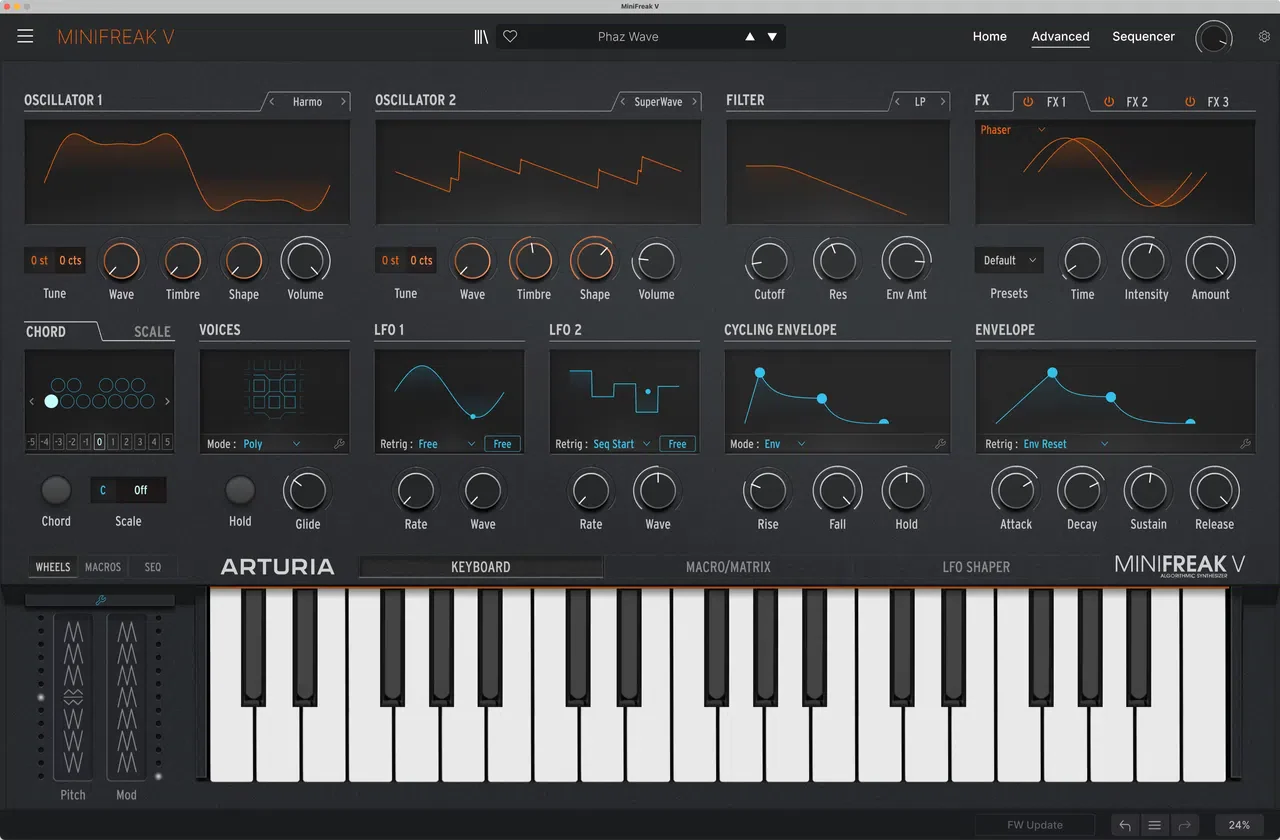 Arturia MiniFreak V