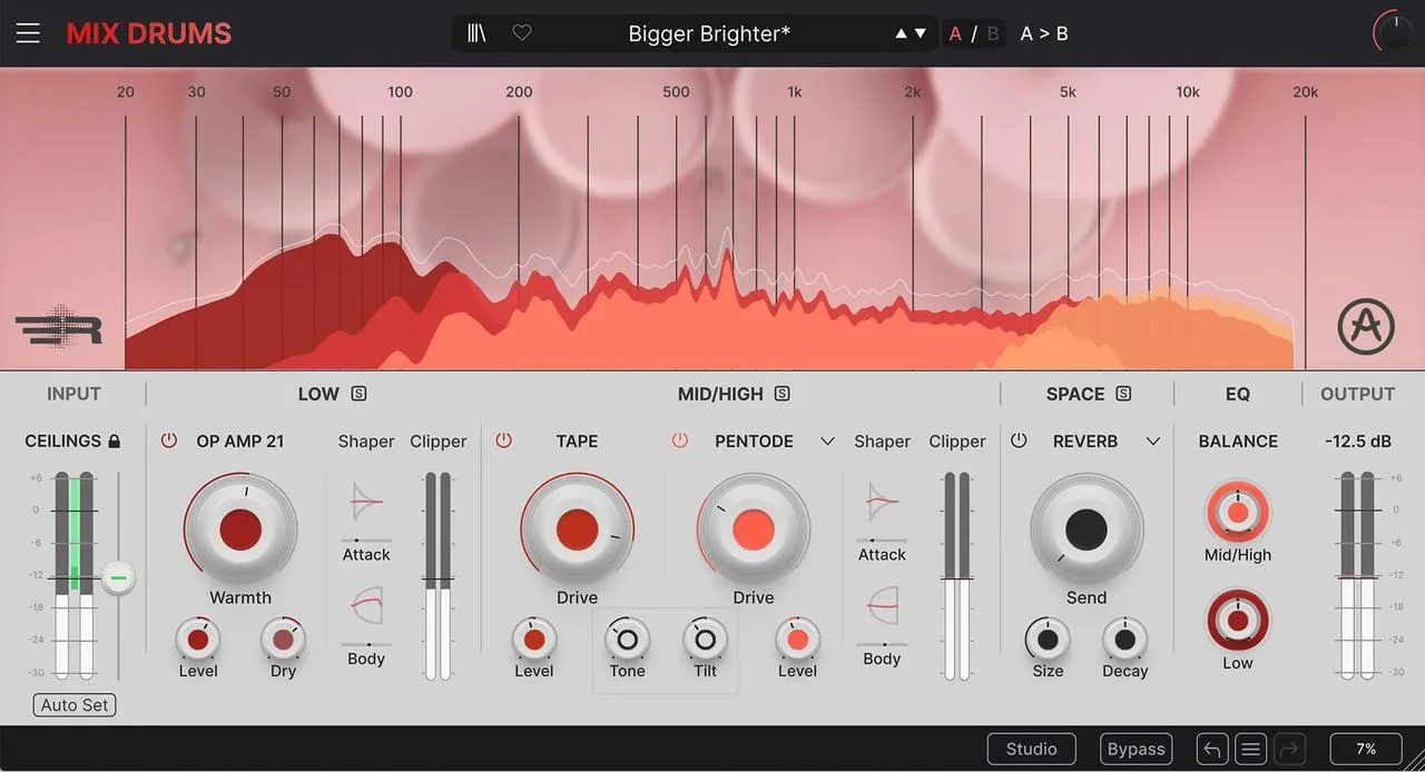 Arturia Mix DRUMS