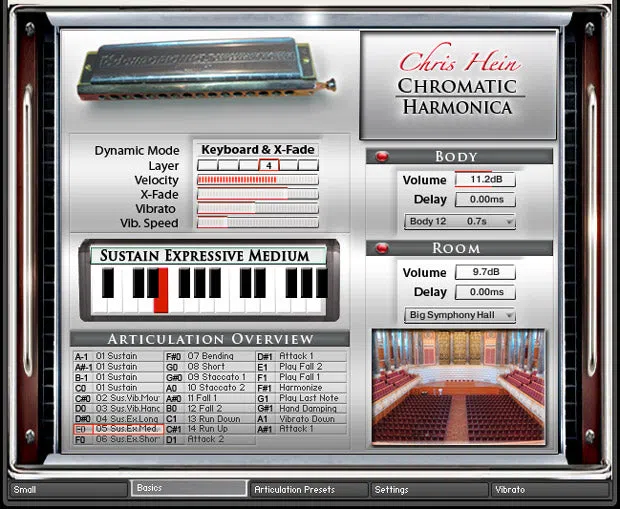 Best Service Chris Hein Chromatic Harmonica - Image 2