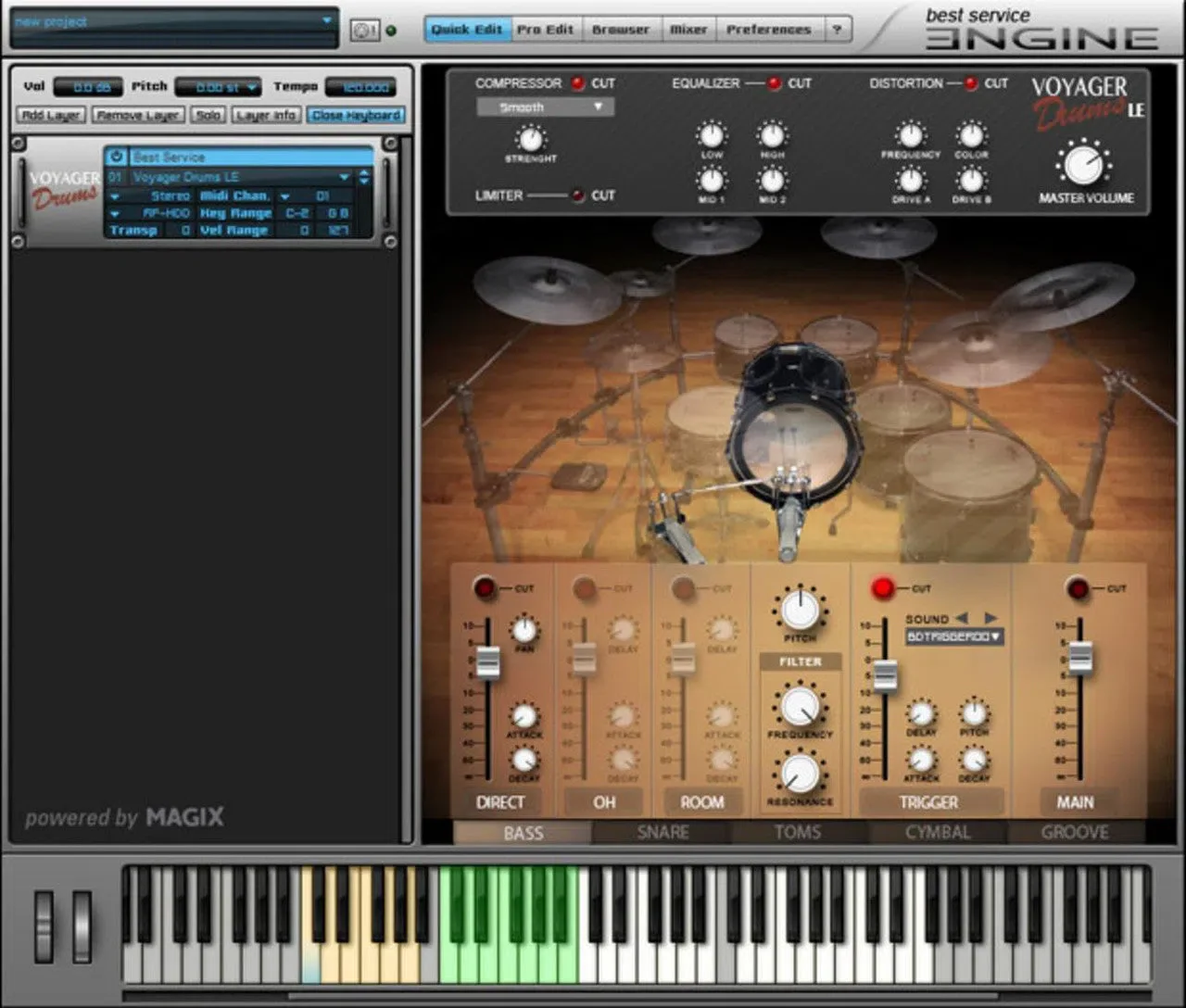 Best Service Voyager Drums LE - Image 2