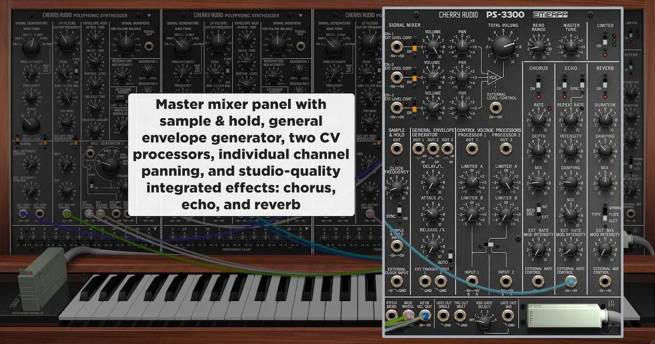 Cherry Audio PS-3300 Synthesizer - Image 4