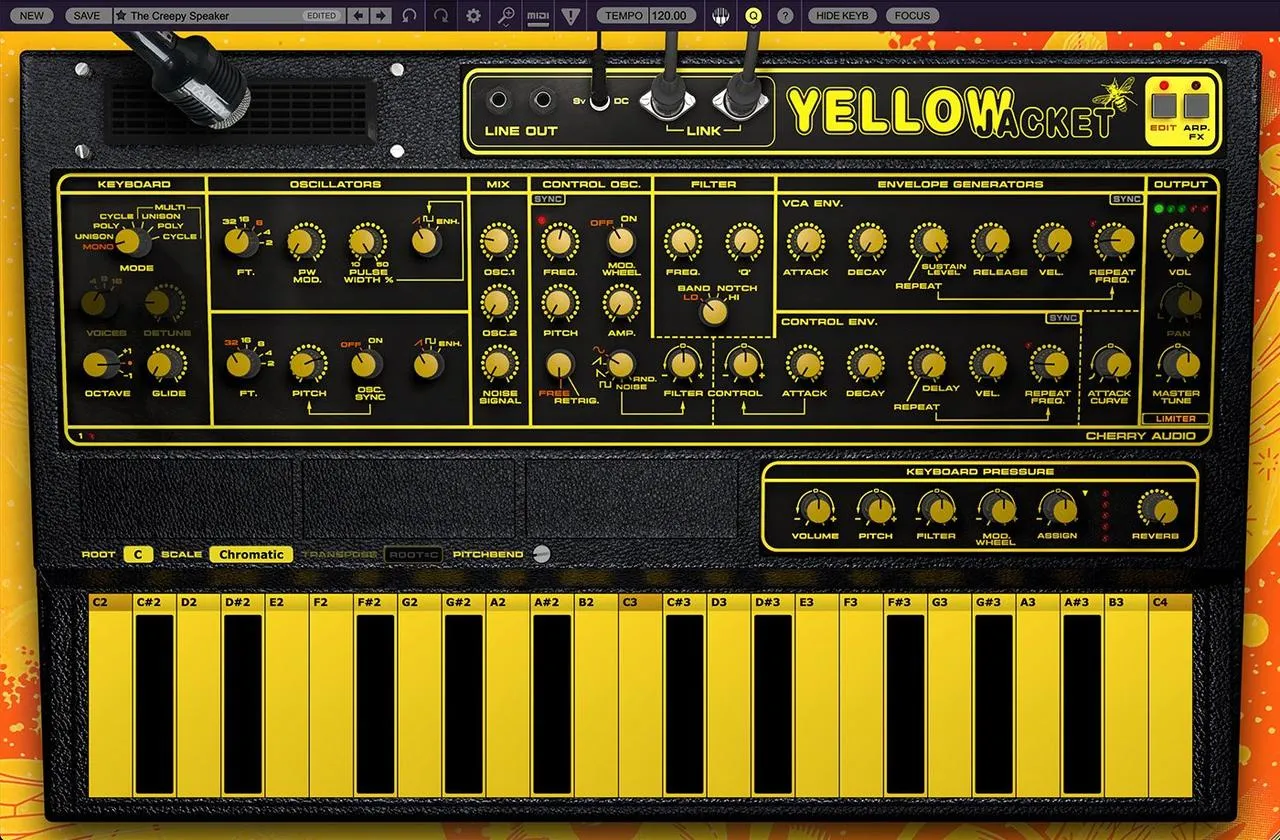 Cherry Audio Yellowjacket Synthesizer - Image 4