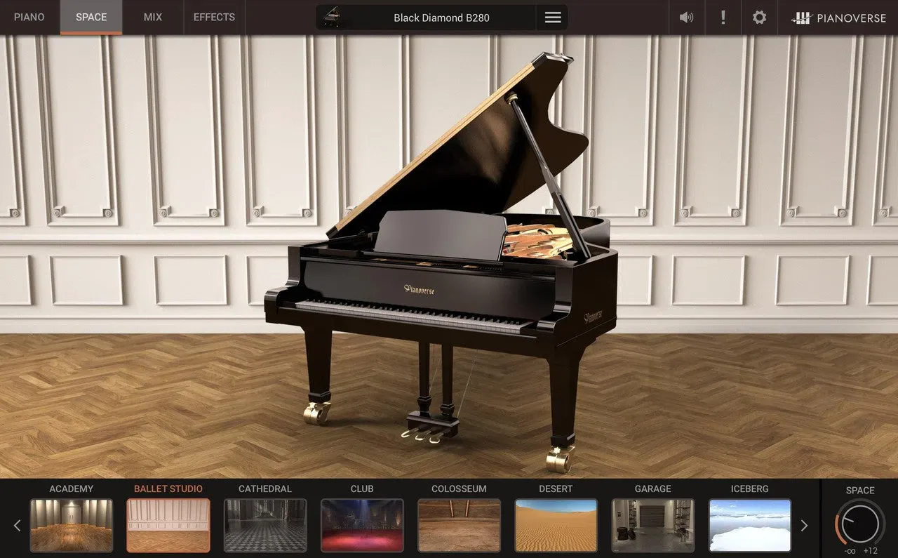 IK Multimedia Pianoverse Black Diamond B280 - Image 5
