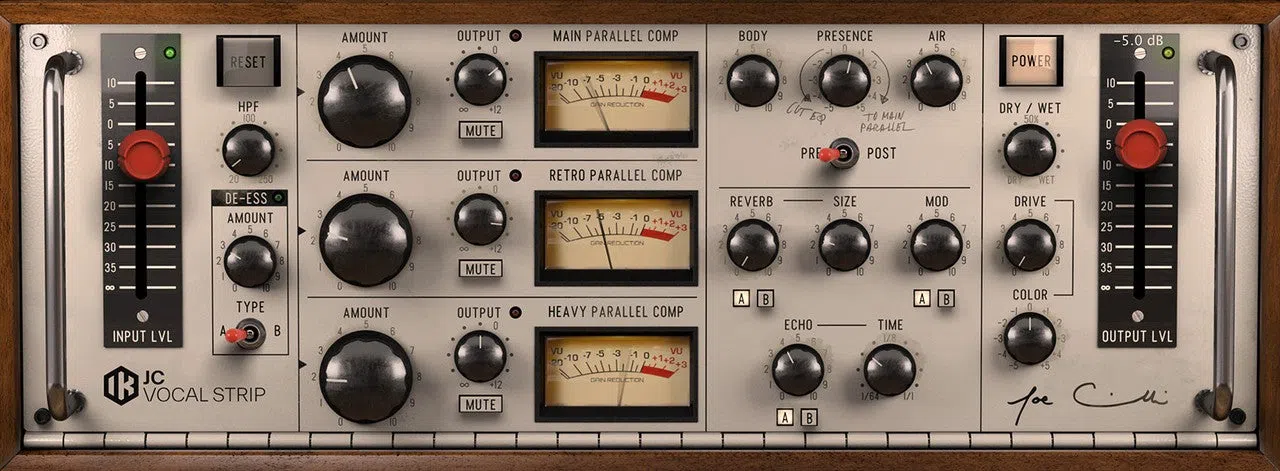 IK Multimedia Joe Chiccarelli Vocal Strip