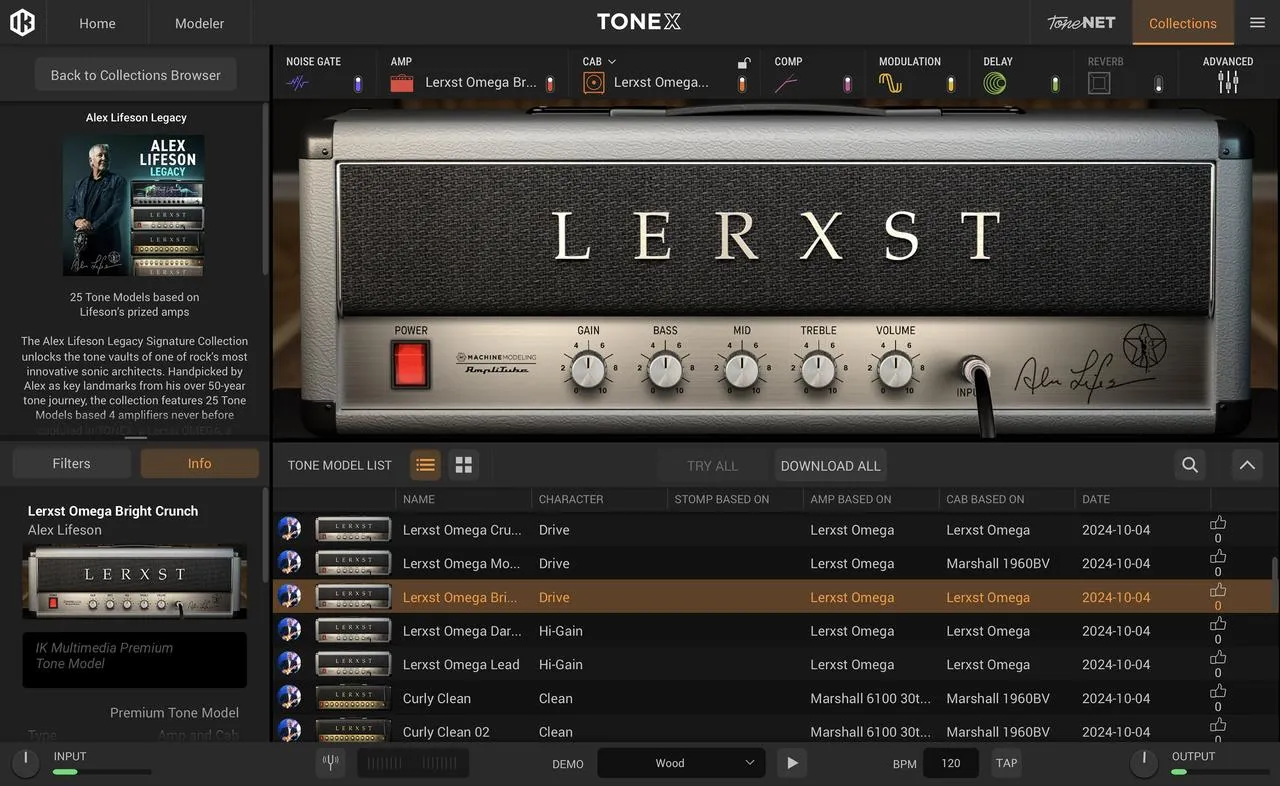 IK Multimedia TONEX Alex Lifeson Legacy - Image 2