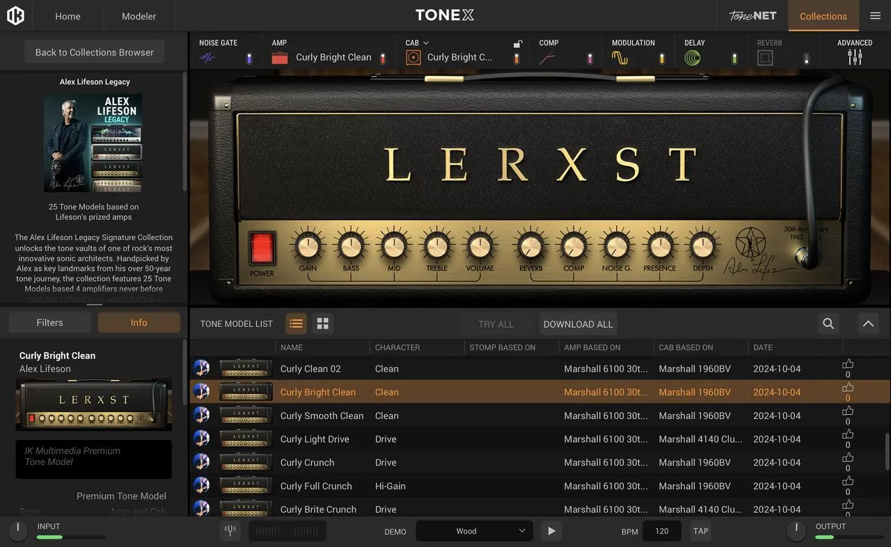 IK Multimedia TONEX Alex Lifeson Legacy - Image 3