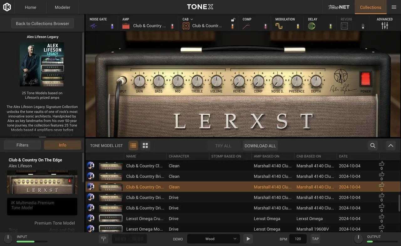 IK Multimedia TONEX Alex Lifeson Legacy - Image 4