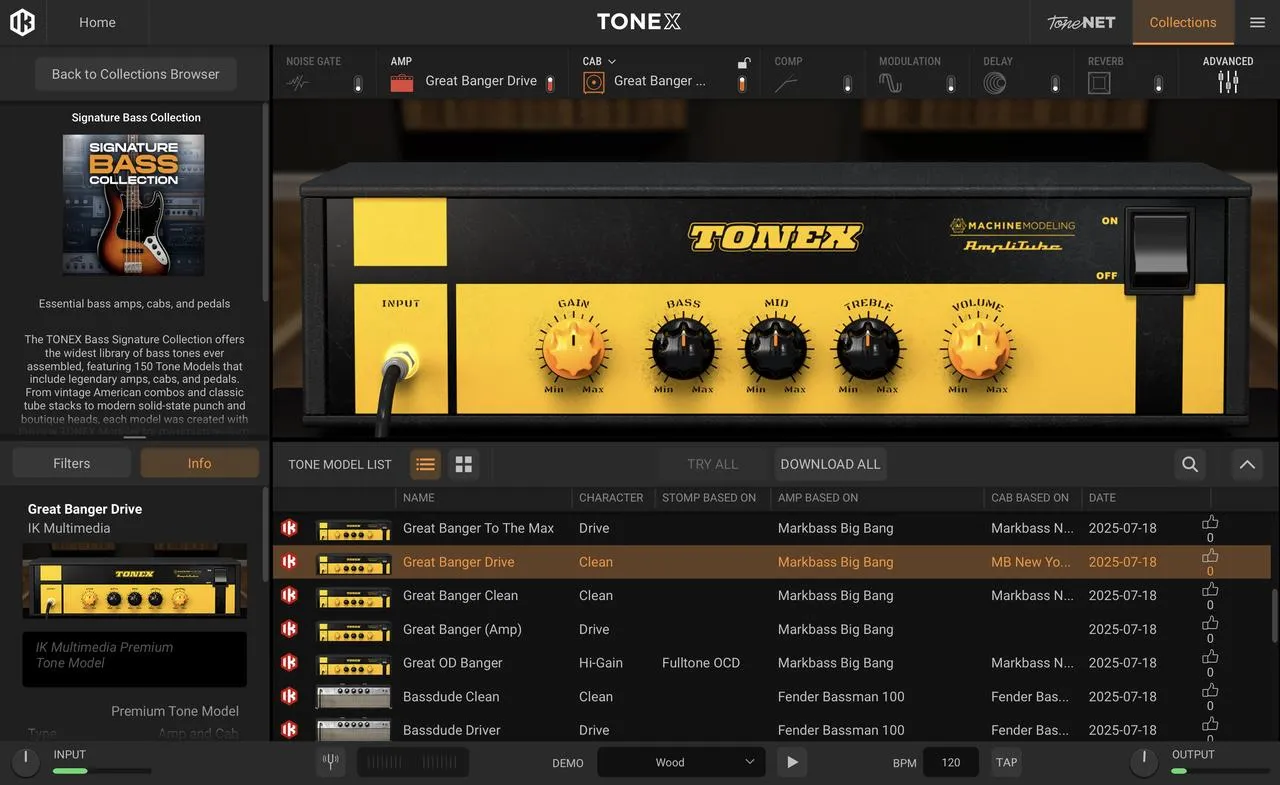 IK Multimedia TONEX Bass Signature Collection - Image 4