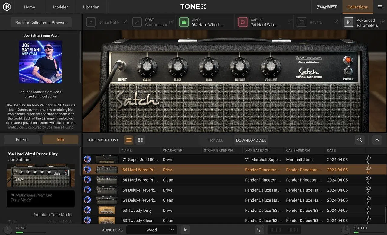 IK Multimedia TONEX Joe Satriani Amp Vault - Image 2