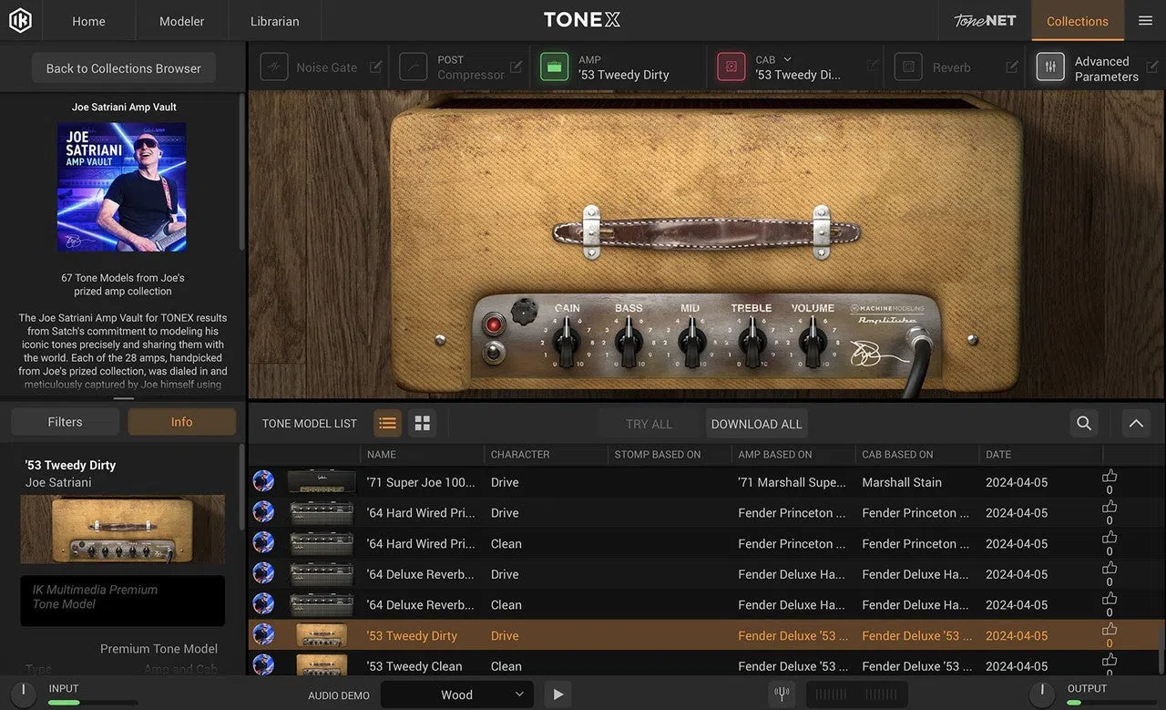 IK Multimedia TONEX Joe Satriani Amp Vault - Image 3