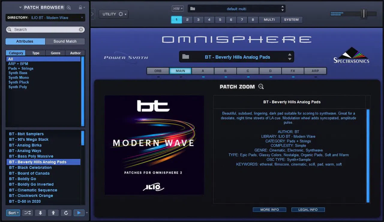 ILIO BT - Modern Wave Patches for Omnisphere 2 - Image 2