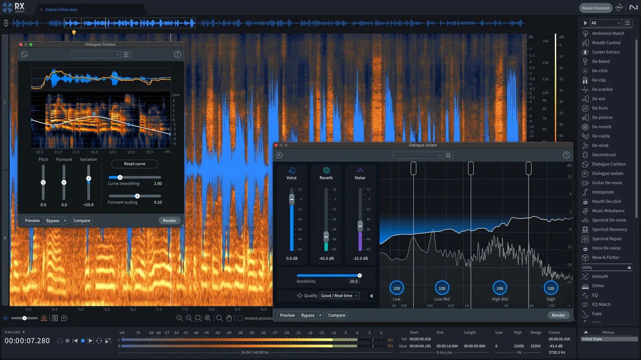 iZotope RX 11 Advanced Crossgrade from any iZotope product