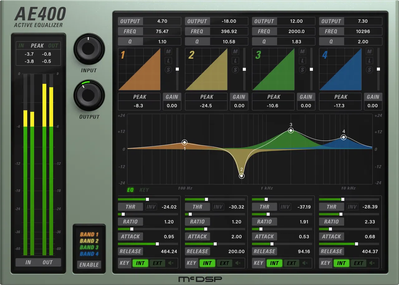 McDSP AE400 Active EQ Native v7