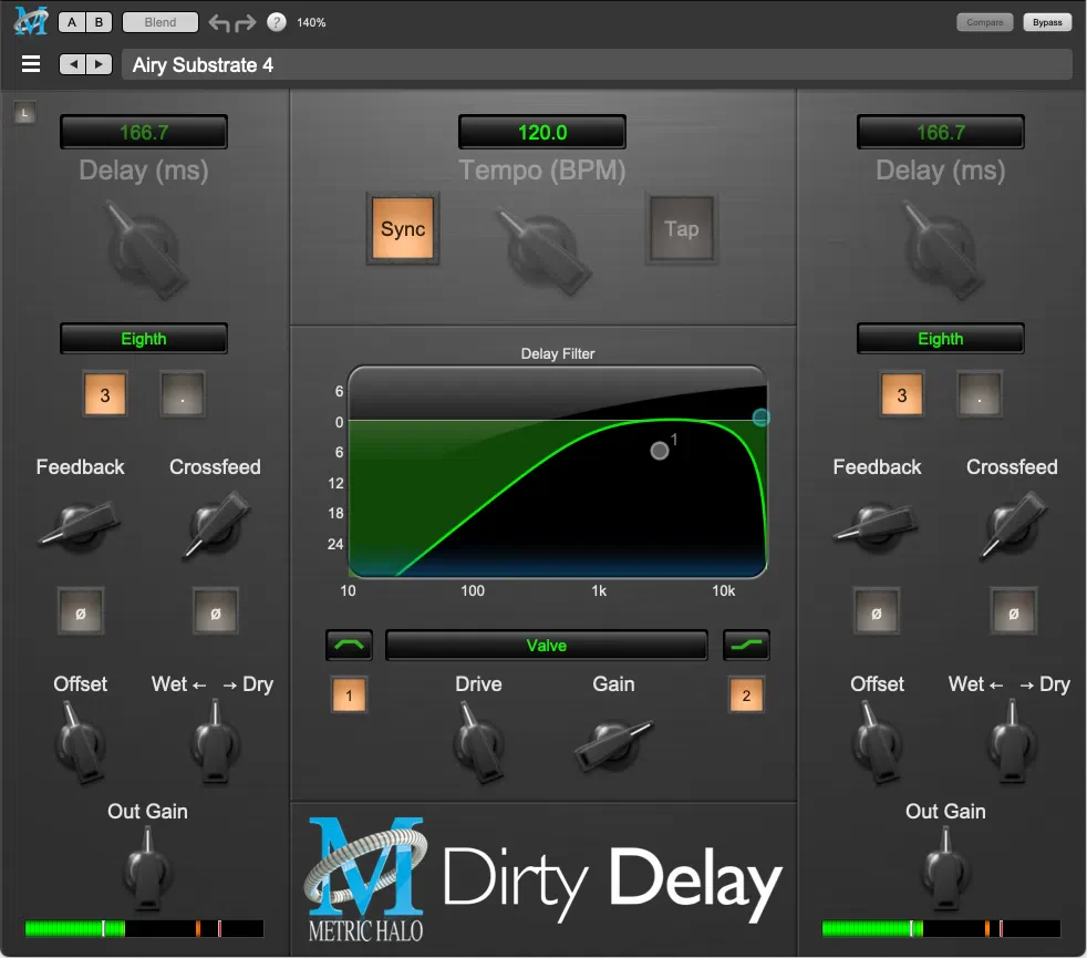 Metric Halo Dirty Delay v4