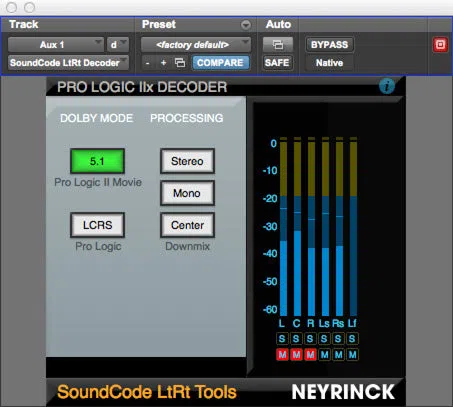 Neyrinck SoundCode LtRt Tools - Image 3