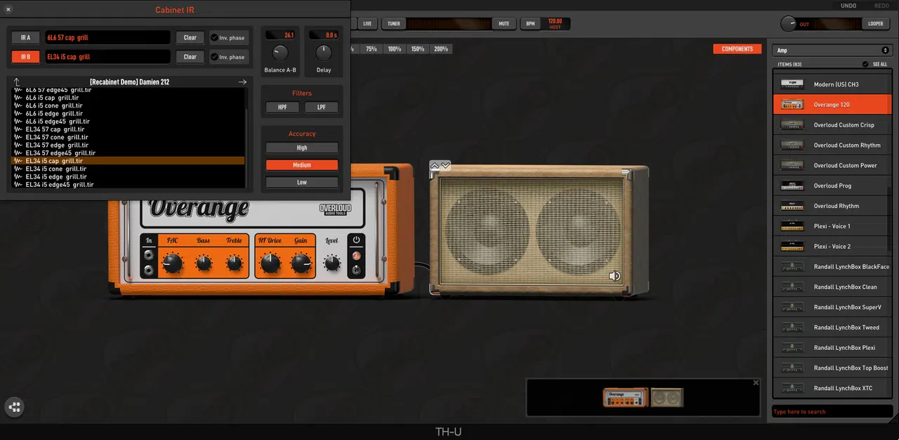 Overloud TH-U Premium Upgrade from any TH3 Edition (Rock, Metal, Funk and R&B) - Image 3