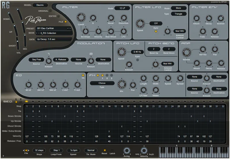 Rob Papen RG Rhythm Guitar