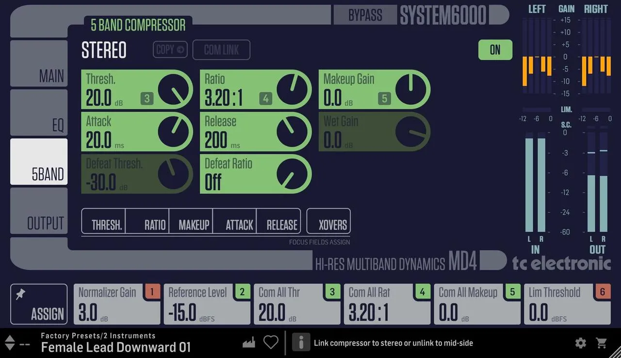 TC Electronic MD4 HD - Hi-Res Multiband Dynamics - Image 2