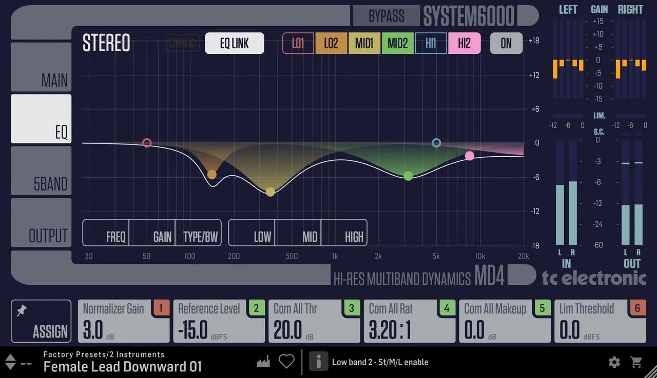 TC Electronic MD4 HD - Hi-Res Multiband Dynamics - Image 3