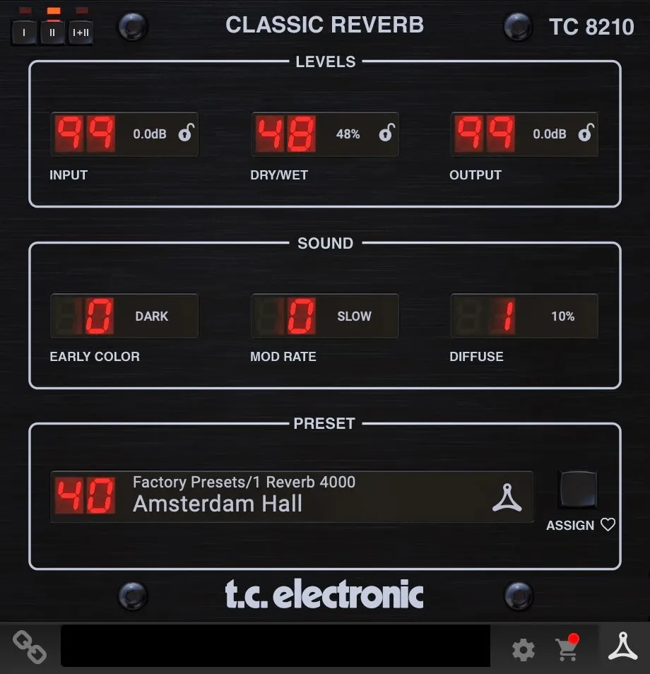 TC Electronic TC 8210 - Classic Mixing Reverb - Image 2