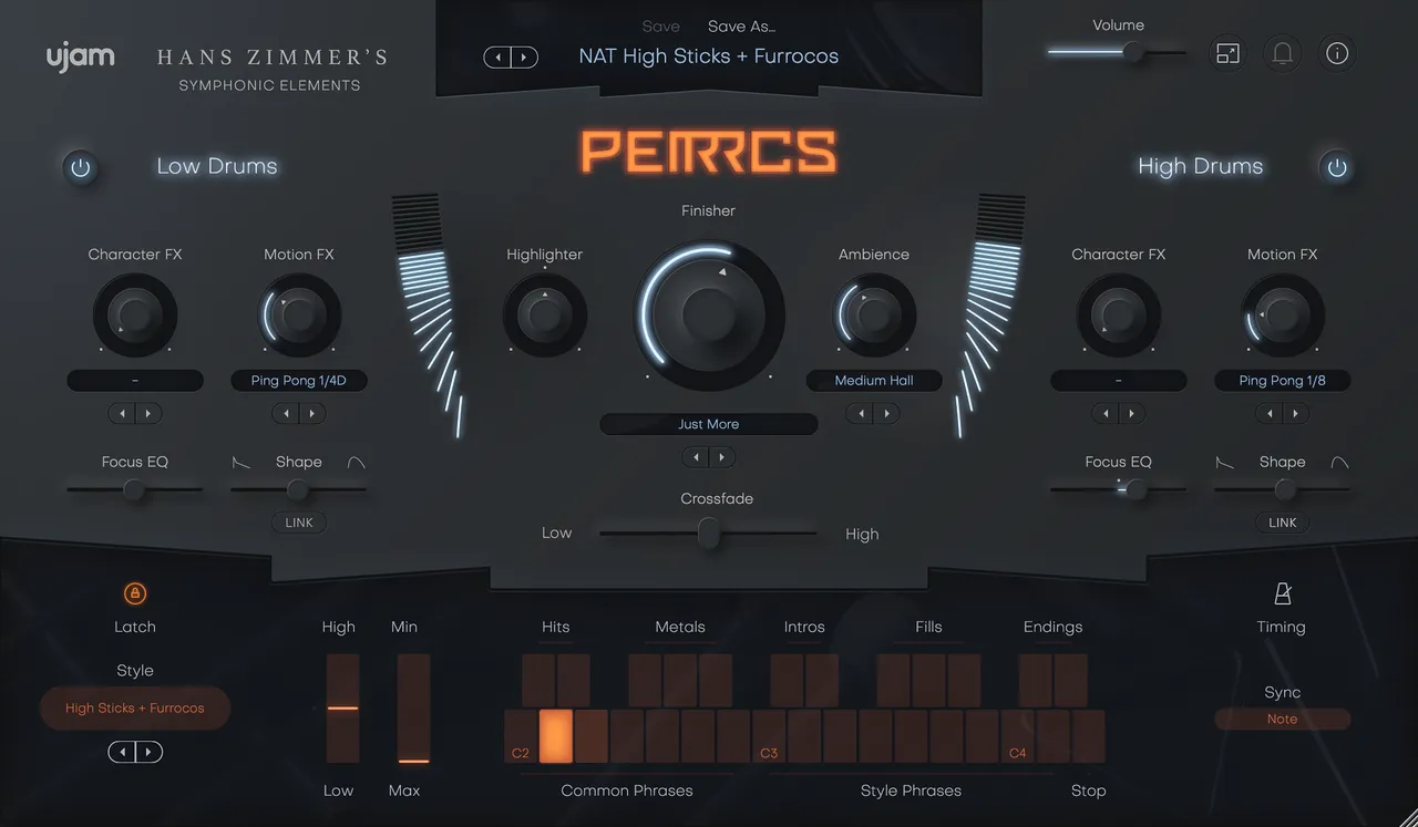 UJAM Hans Zimmer’s Symphonic Elements PERRCS Loyalty