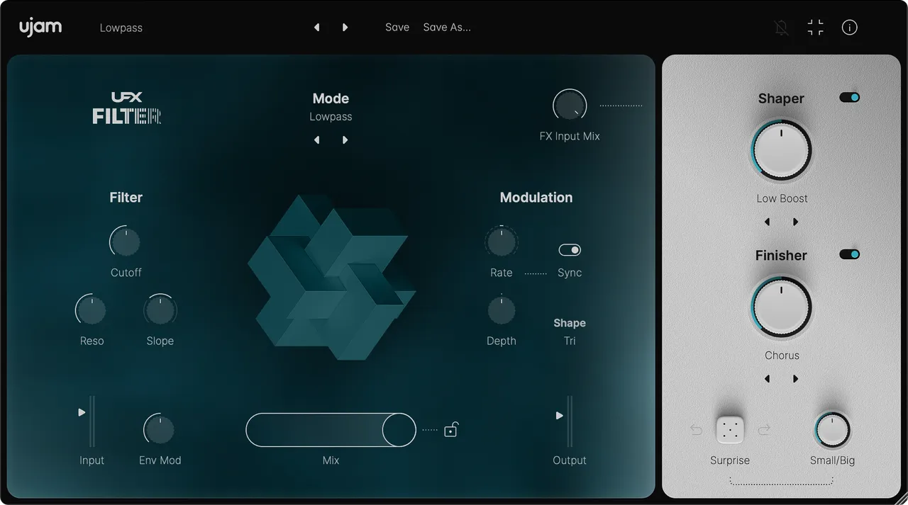 UJAM UFX Filter Loyalty