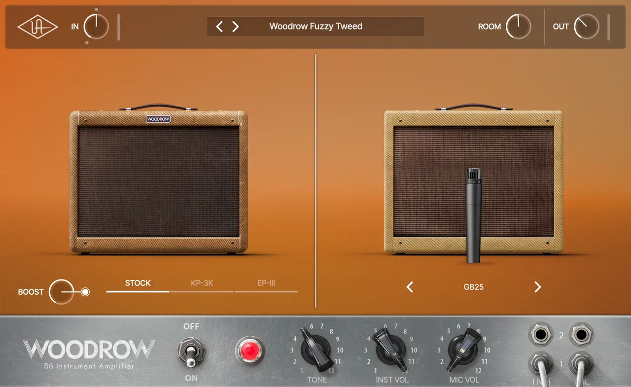 Universal Audio UAD Woodrow '55 Instrument Amplifier