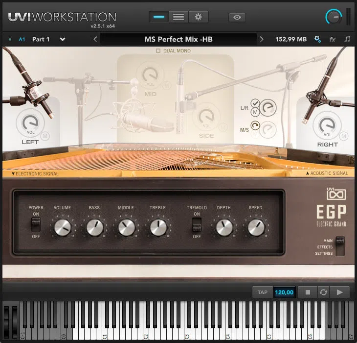 UVI EGP Hybrid Electric Grand Piano - Image 3