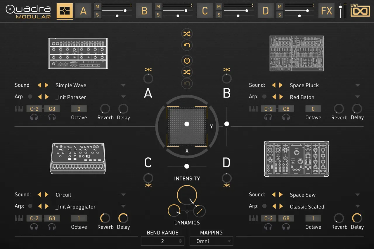 UVI Quadra Modular