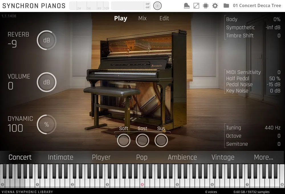 Vienna Studio Bosendorfer Upright Standard Library - Image 2