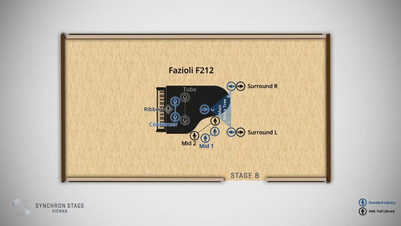Vienna Studio Fazioli F212 Full Library - Image 3