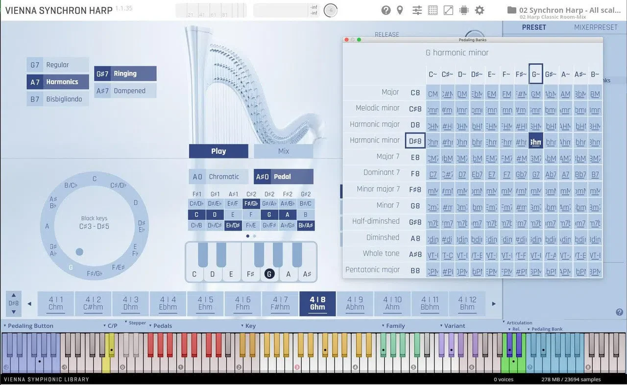 Vienna Synchron Harp Full Library - Image 4