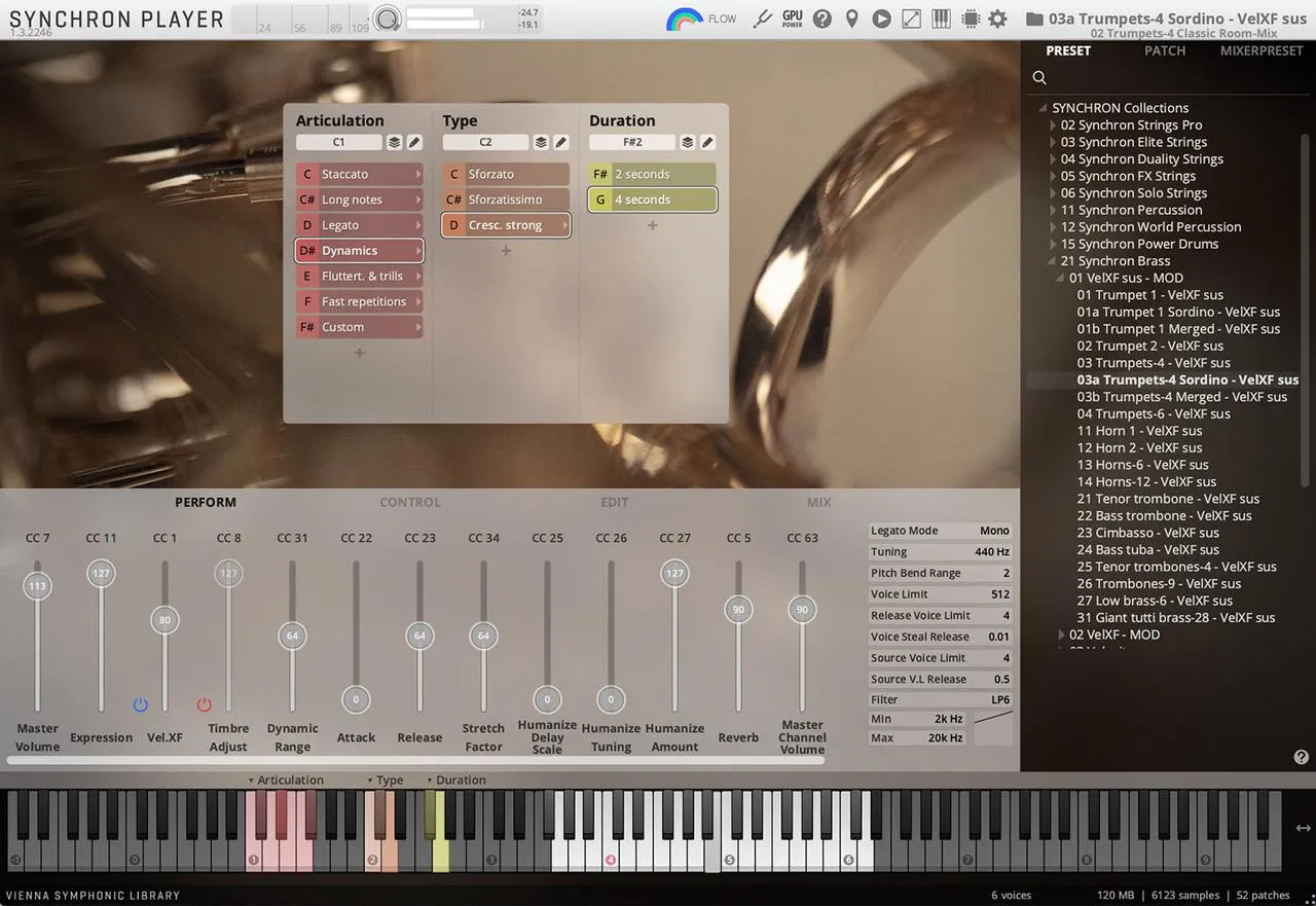 Vienna Synchron Trumpet Ensemble (muted) Standard Library - Image 3