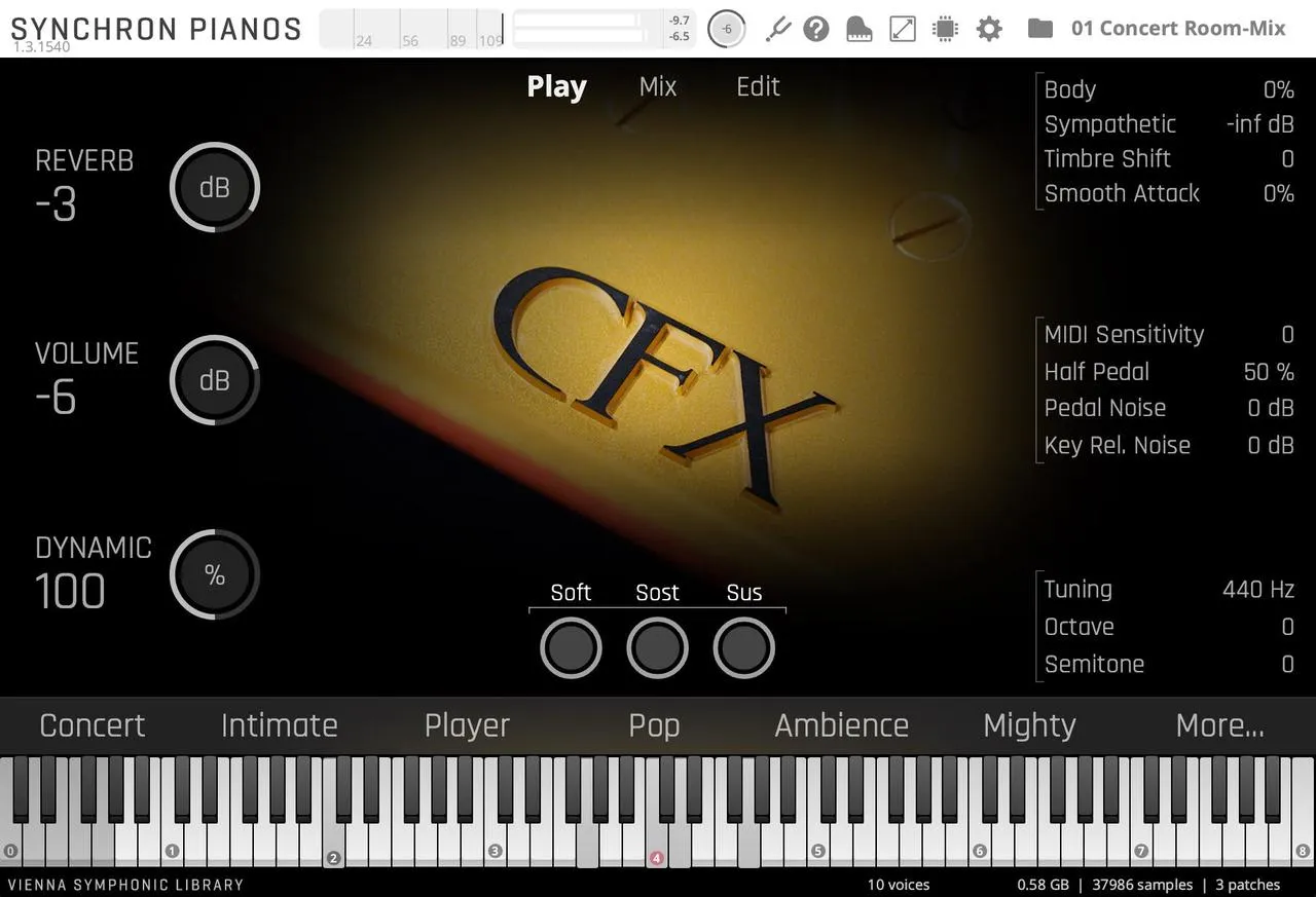 Vienna Yamaha CFX Essentials - Image 2