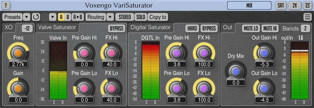 Voxengo VariSaturator 2.0