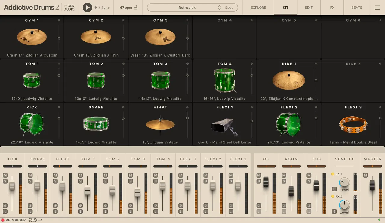 XLN Audio Addictive Drums 2: Classic Rock Collection - Image 5