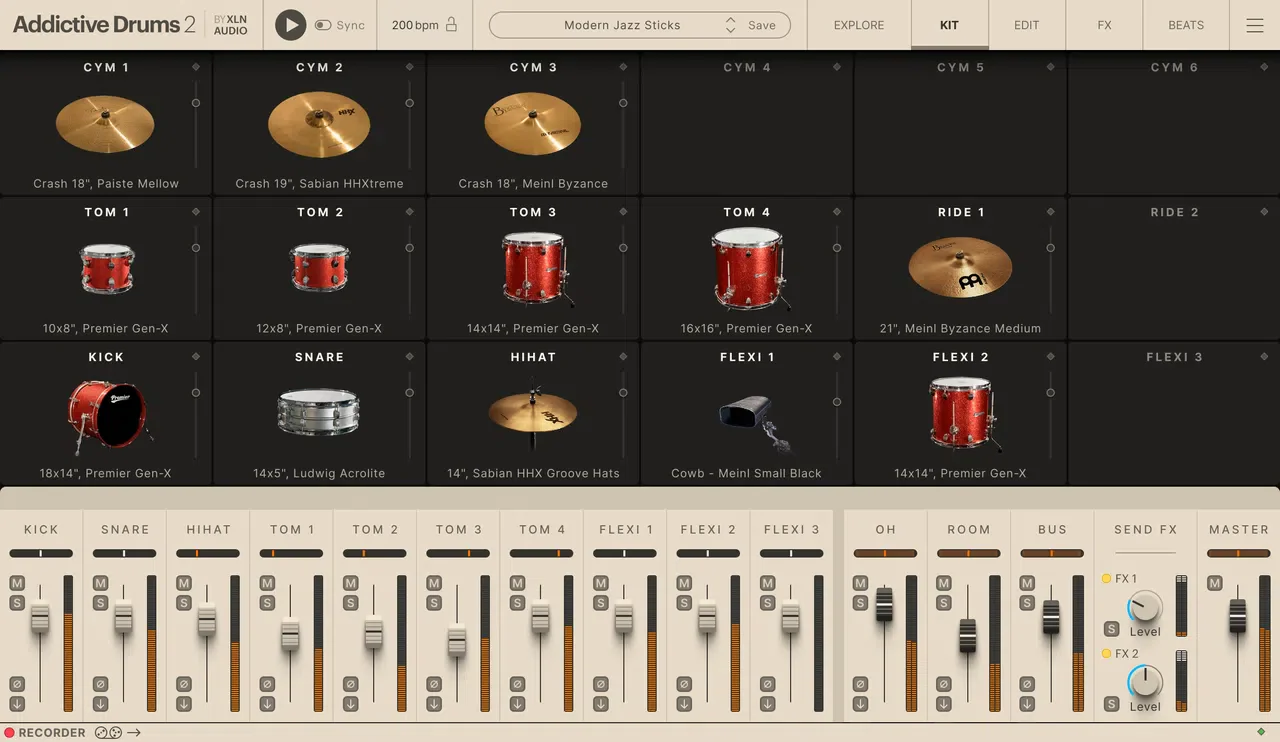 XLN Audio Modern Jazz Sticks ADpak - Image 2
