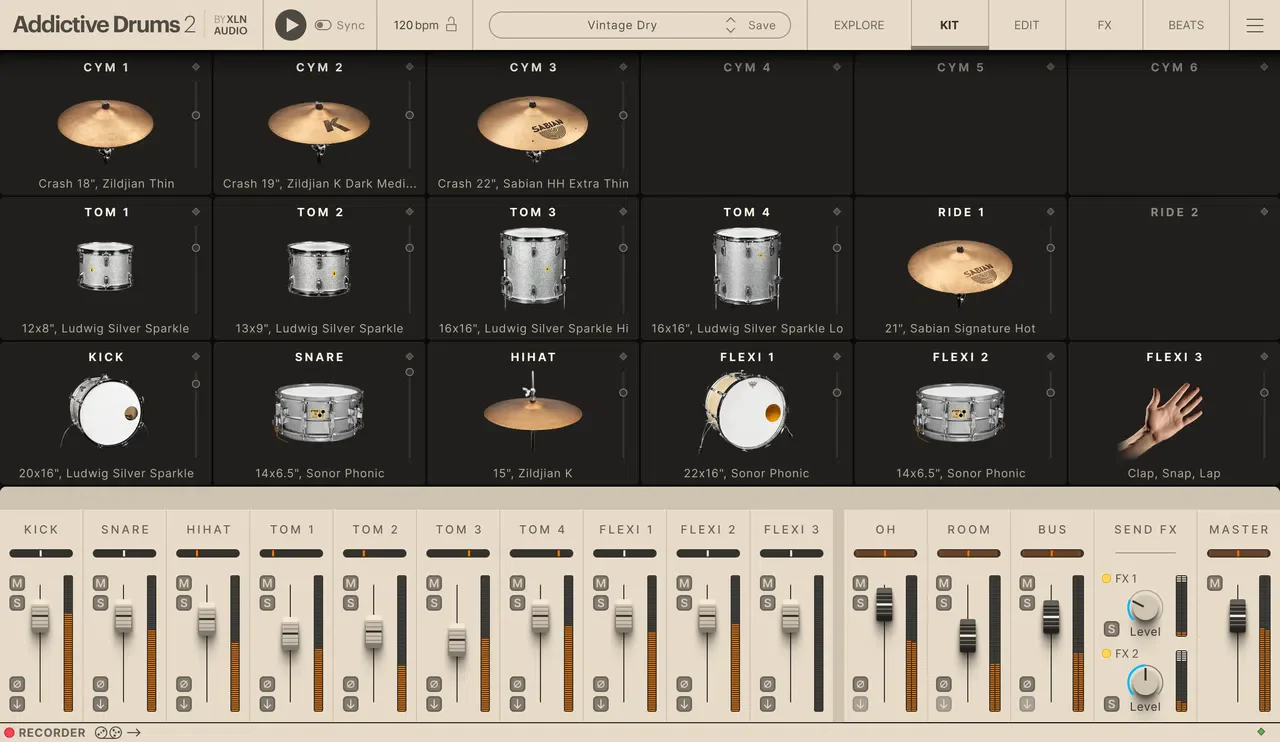 XLN Audio Vintage Dry ADpak - Image 2