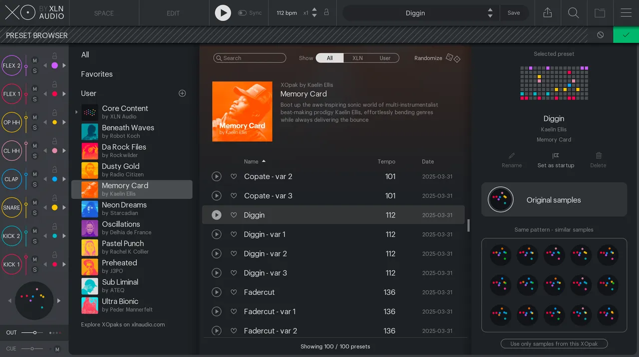 XLN Audio XO Expansion: Memory Card by Kaelin Ellis - Image 2