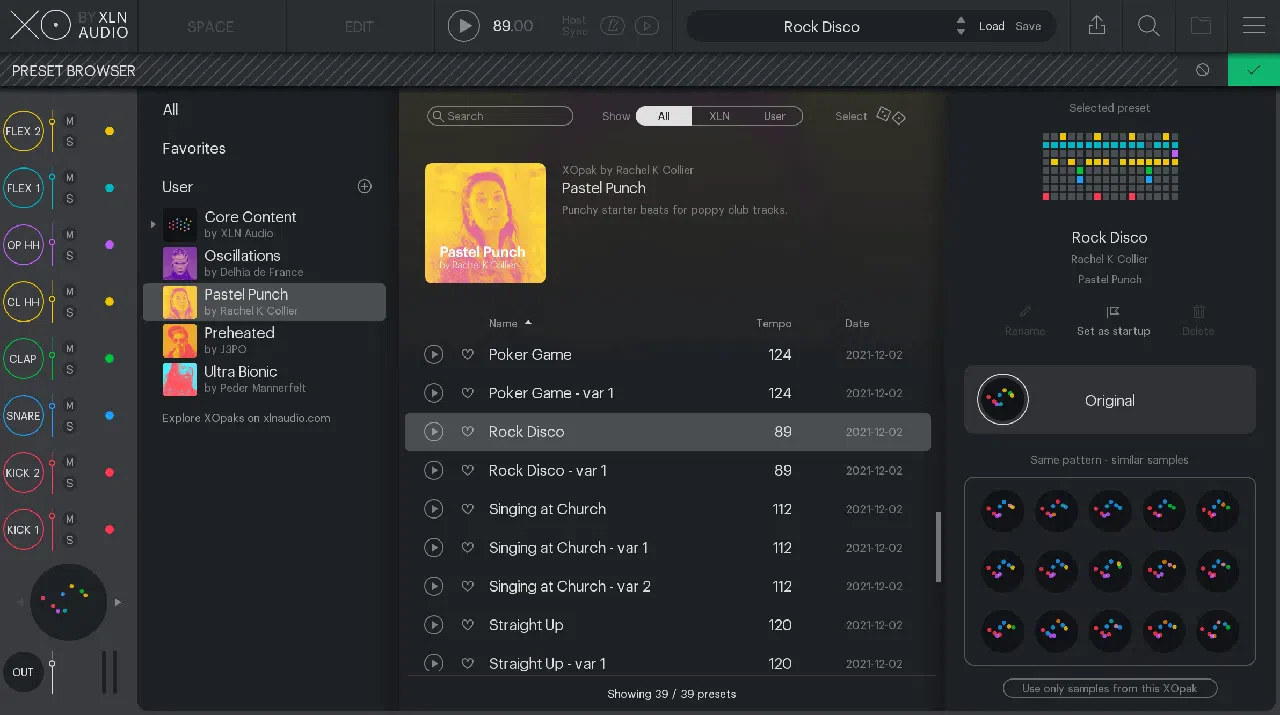 XLN Audio XO Expansion: Pastel Punch - Image 2