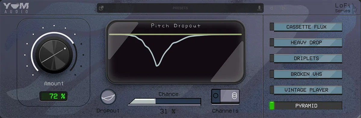 Yum Audio LoFi Pitch Dropout