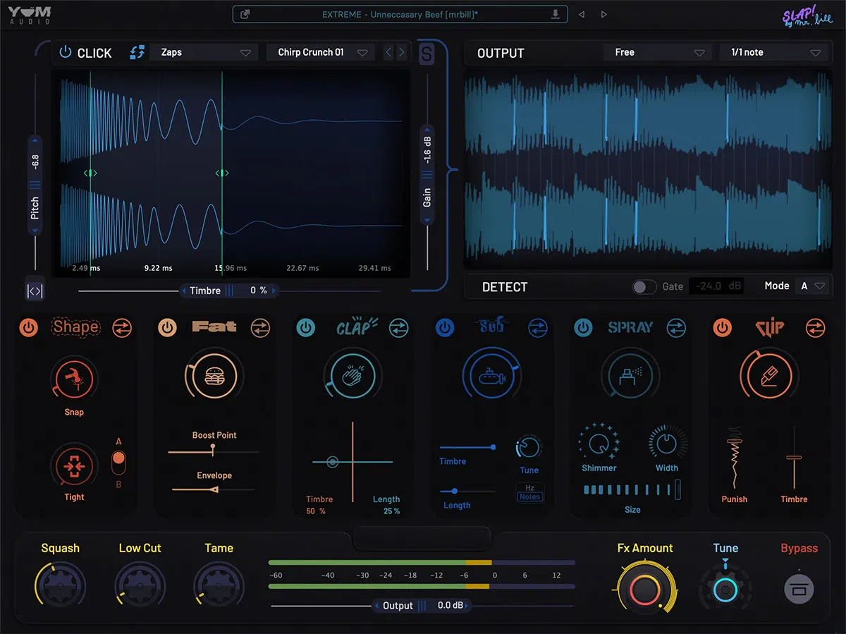 Yum Audio Slap